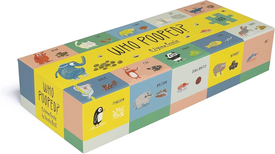 Who Pooped? 100 Piece Puzzle