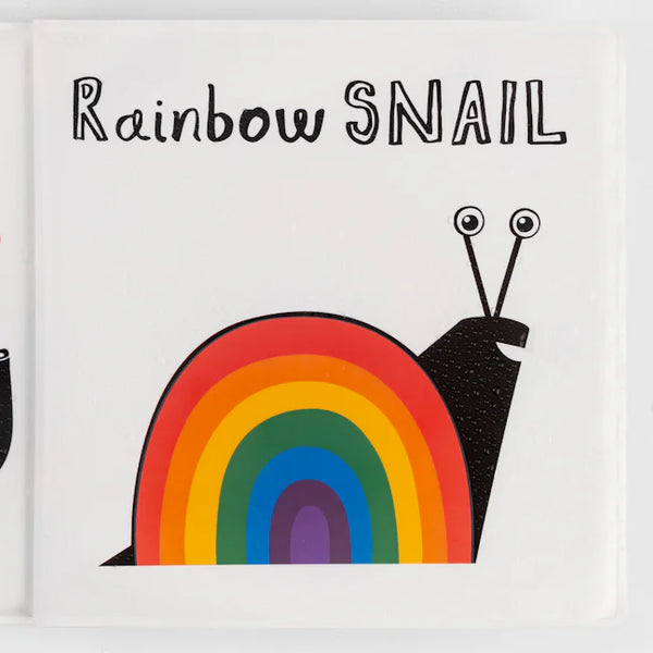 The Rainbow Snail and Friends Bath Book