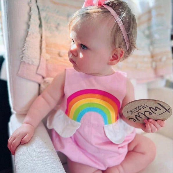 Over the Rainbow Bubble Romper
