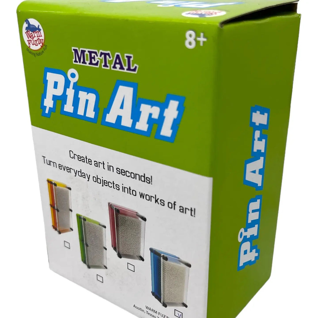 Silver Metal Pin Art