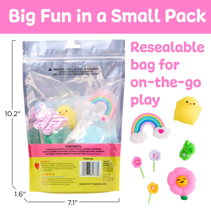 Garden Friends Sensory Pack Play Kit