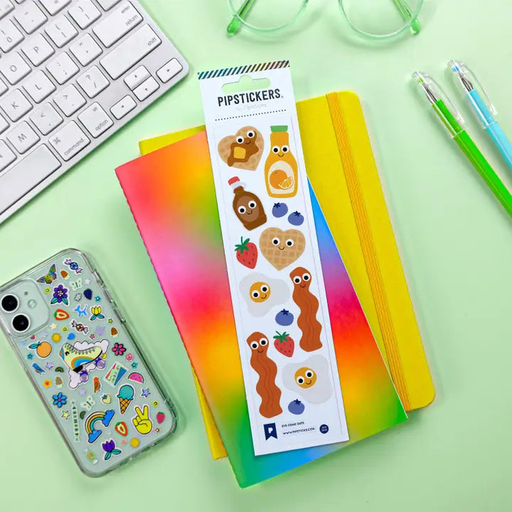 Googly Eyed Eye-Conic Eats Stickers