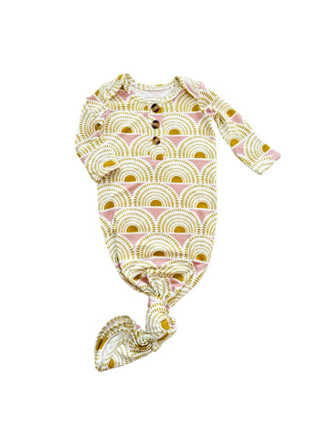 Vintage Sunshine Baby Gown 0-3 months