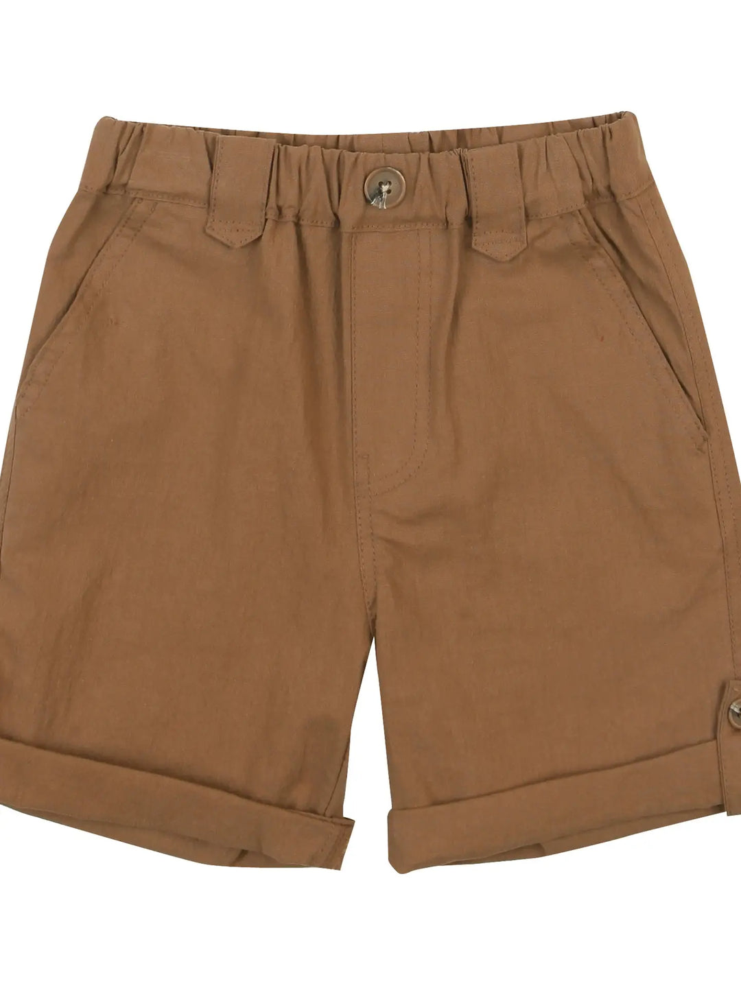 Bryson Baggy-Fit Pull-On Roll-Up Shorts