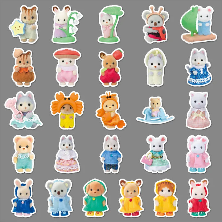 Calico Critters S/51 Stickers