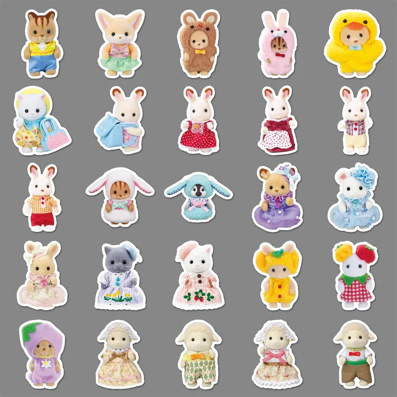 Calico Critters S/51 Stickers