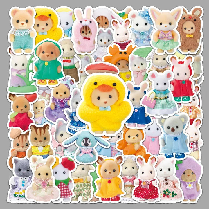 Calico Critters S/51 Stickers
