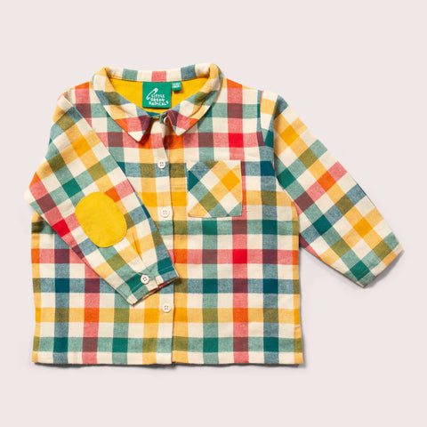 Rainbow Gold Check Out & About Shirt