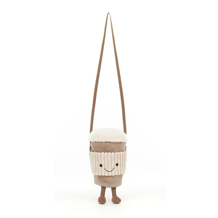 Amuseables Perkle Coffee Shoulder Bag