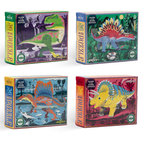 Dino Mini Glow Puzzle -