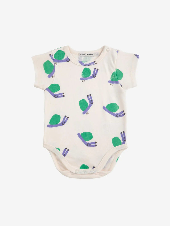 Funny Snail All Over Bodysuit