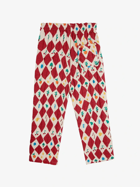 Harlequin Quilted Pants