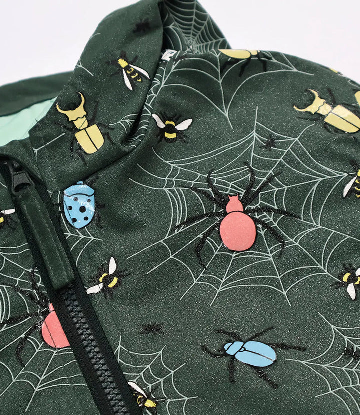 Green Bugs Color Changing Raincoat