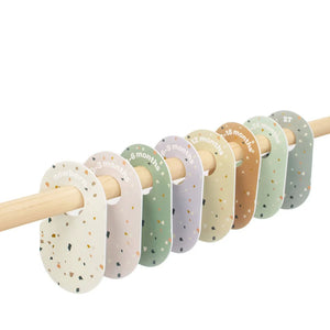 Terrazzo Baby Closet Dividers (Newborn To 24 Months)