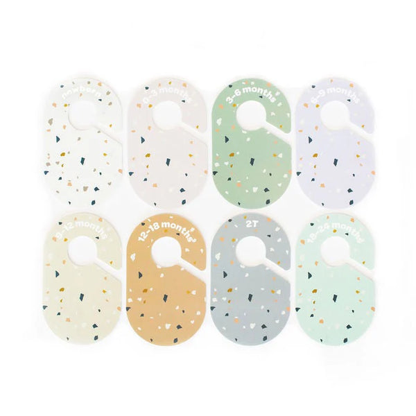 Terrazzo Baby Closet Dividers (Newborn To 24 Months)