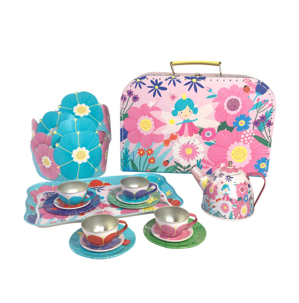 Flower Fairy Tin Tea Set