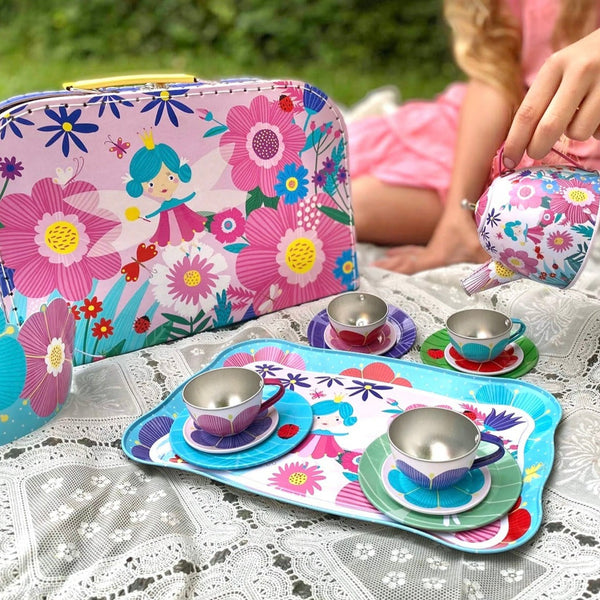 Flower Fairy Tin Tea Set