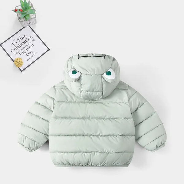 Frog Face Puffer Jacket