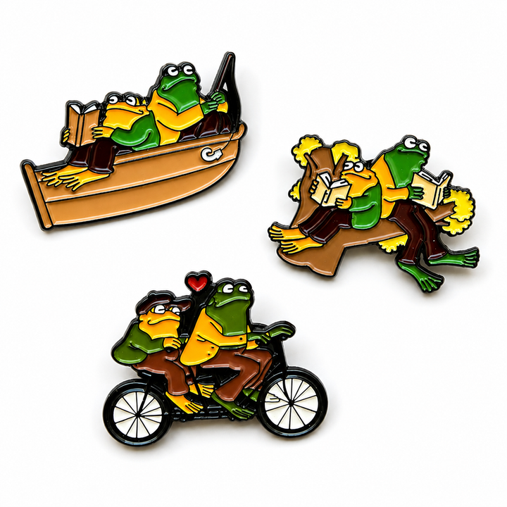 Frog & Toad Enamel Pin