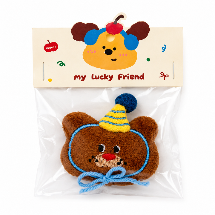 Plush Party Pin