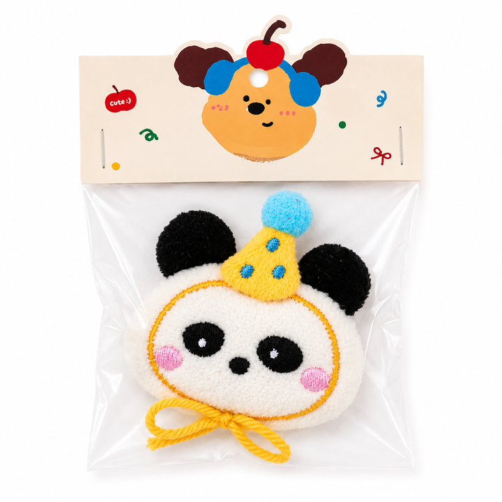 Plush Party Pin