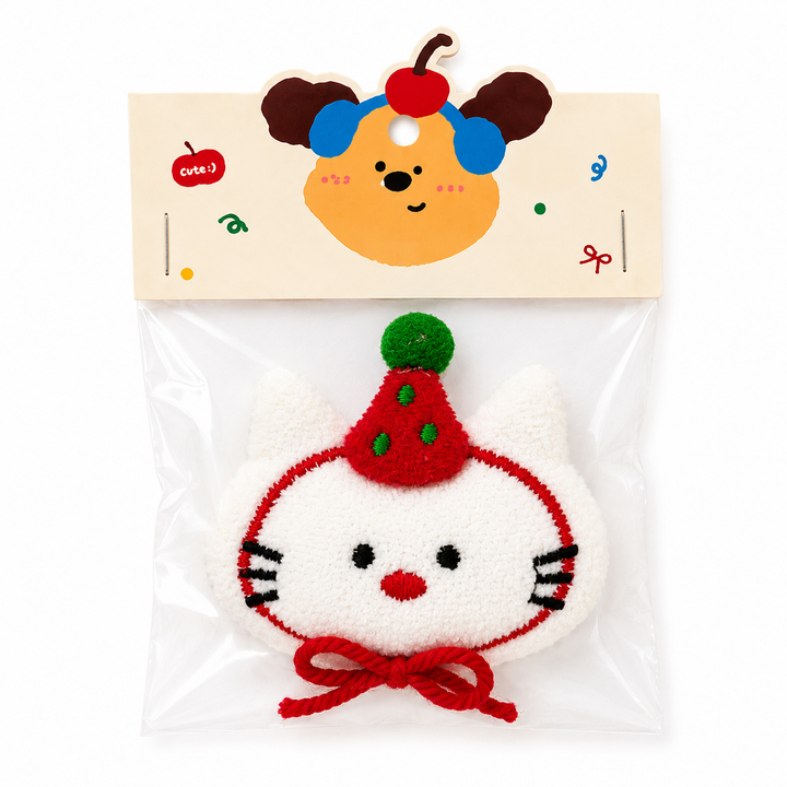 Plush Party Pin
