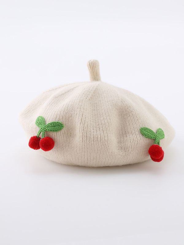White Cherries Beret (1-3 years)