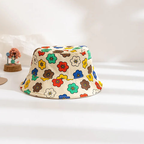 Retro Floral Bucket Hat (2-4 years)
