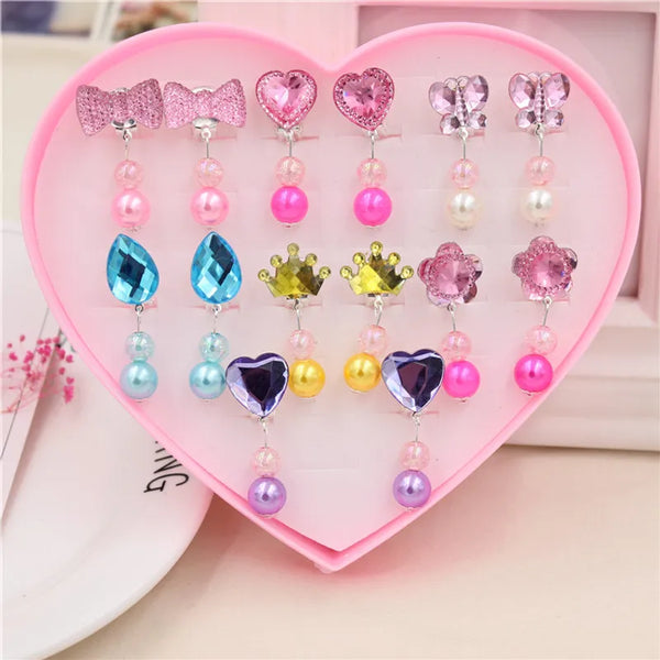 Clip On Earring Gift Box (Set of 7 pairs)