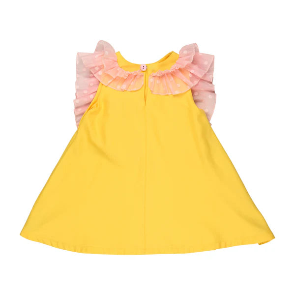Chirping Yellow Dress