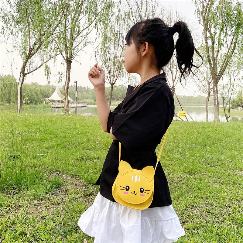 Yellow Kitty Bag