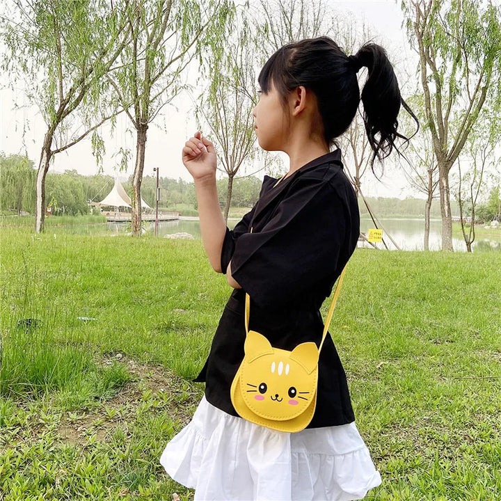 Yellow Kitty Bag
