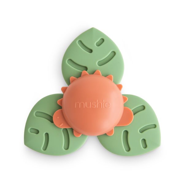 Dino Leaf Suction Spinner Toy