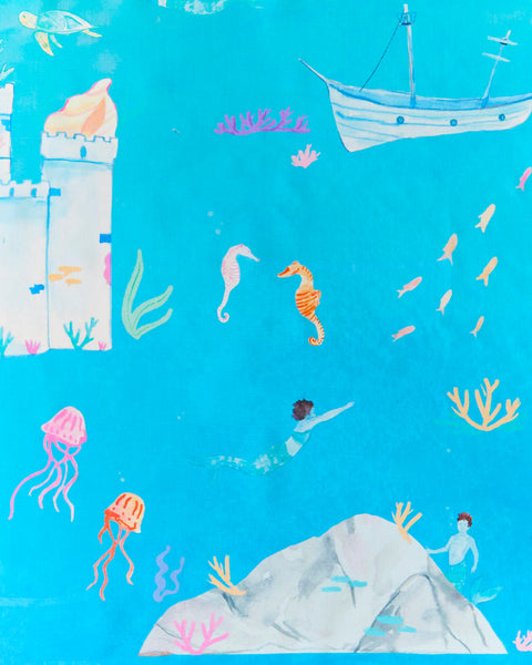 Under the Sea Silk Playmap