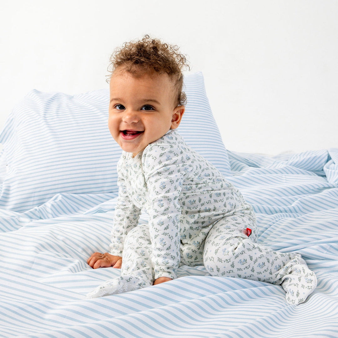 Eloise Organic Cotton Footie