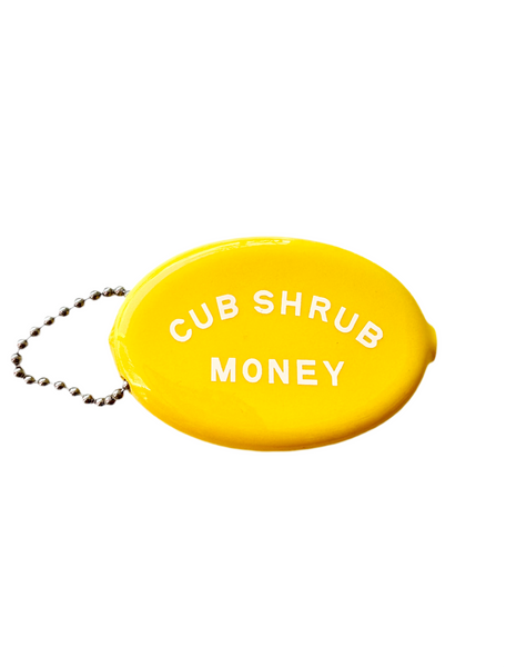 Coin Pouch - Cub Shrub Money yellow/white