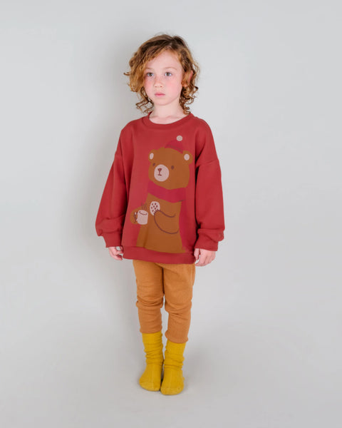 Bjorn Bear French Terry Kid Sweatshirt -