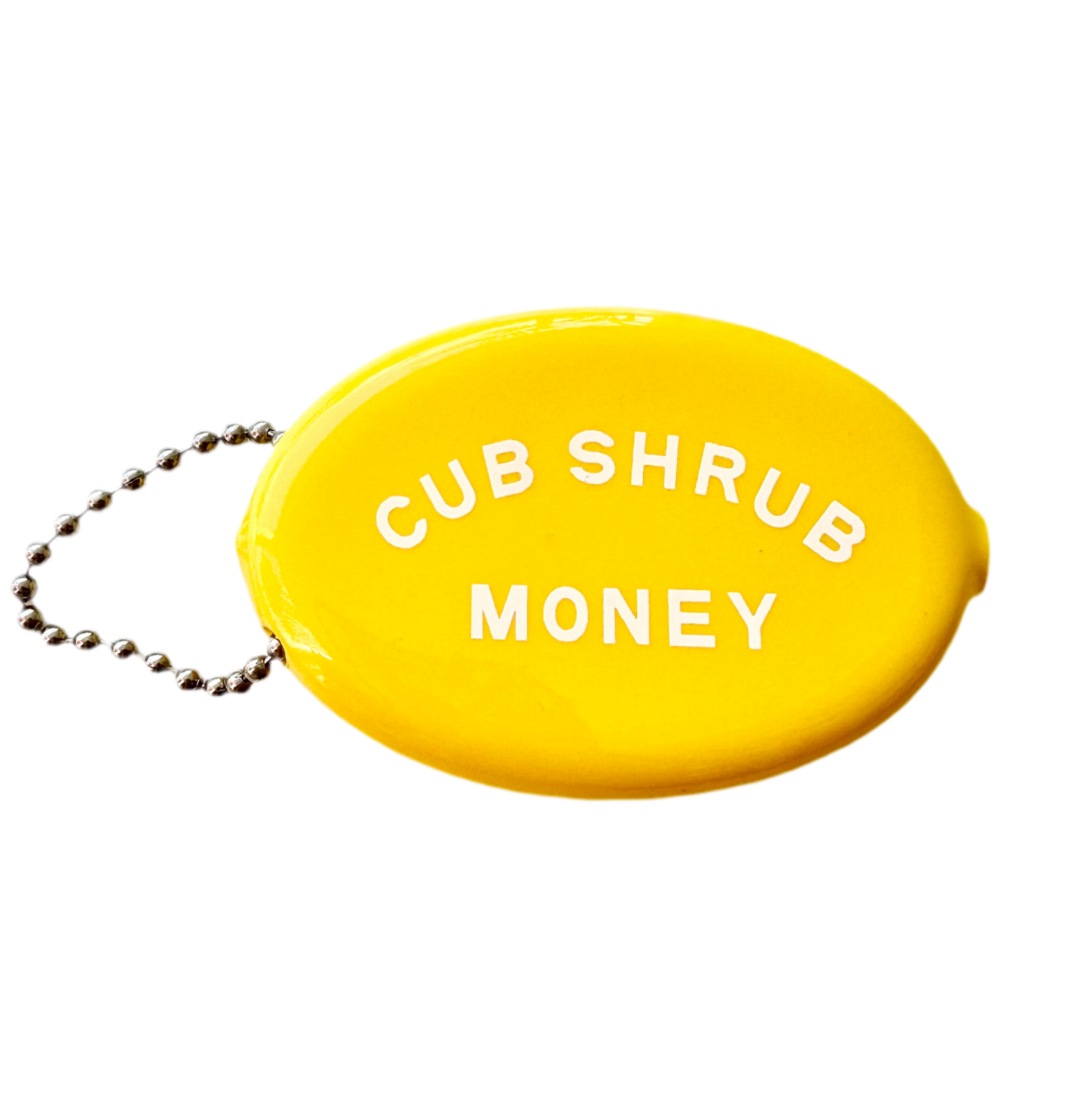 Coin Pouch - Cub Shrub Money yellow/white