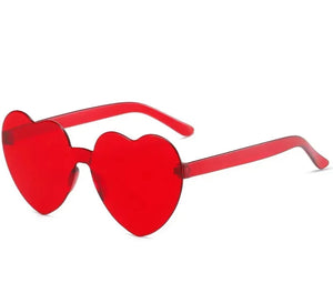 Acrylic Heart Sunglasses