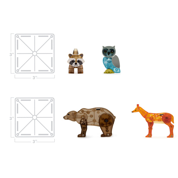 Magna-Tiles Forest Animals 25pc Set