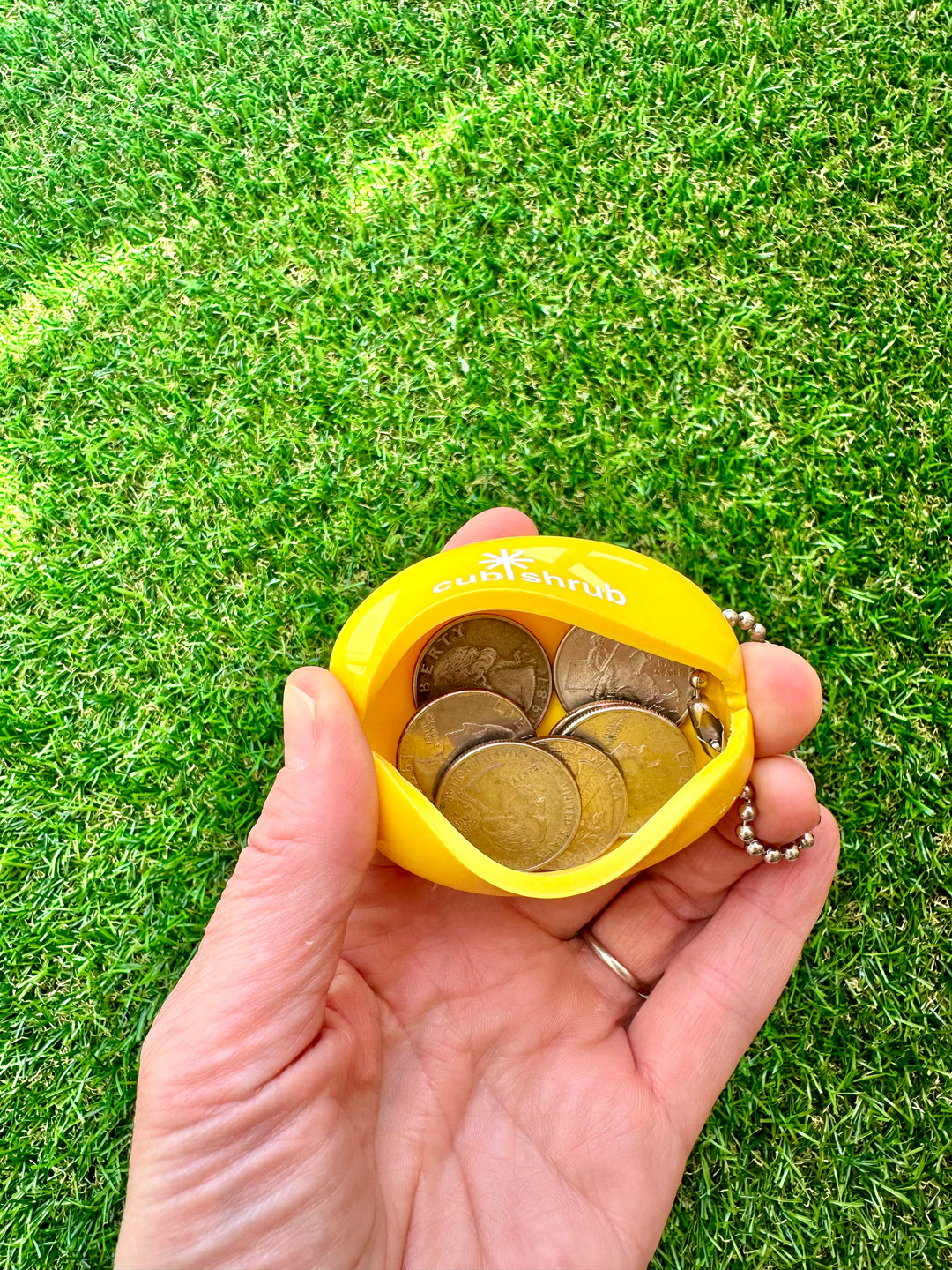 Coin Pouch - Cub Shrub Money yellow/black