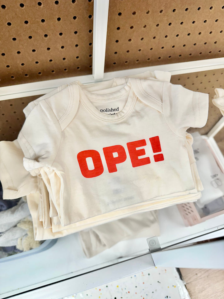 Ope! Baby Onesie