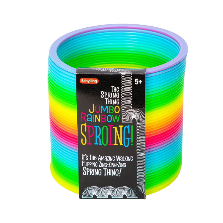 Jumbo Rainbow Sproing Slinky