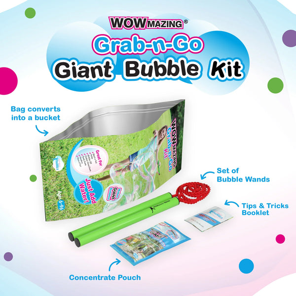 Wowmazing Grab-n-Go Bubble Kit