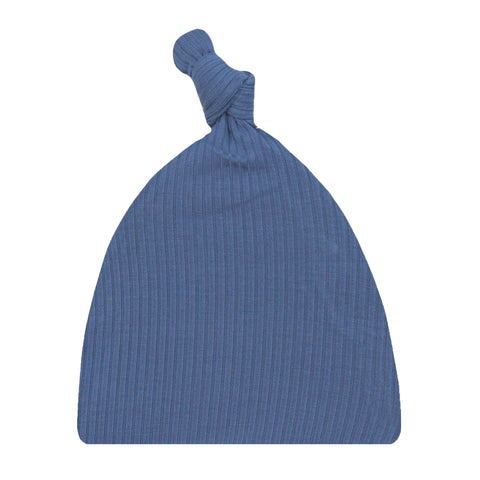 Harrison Ribbed Top Knot Hat