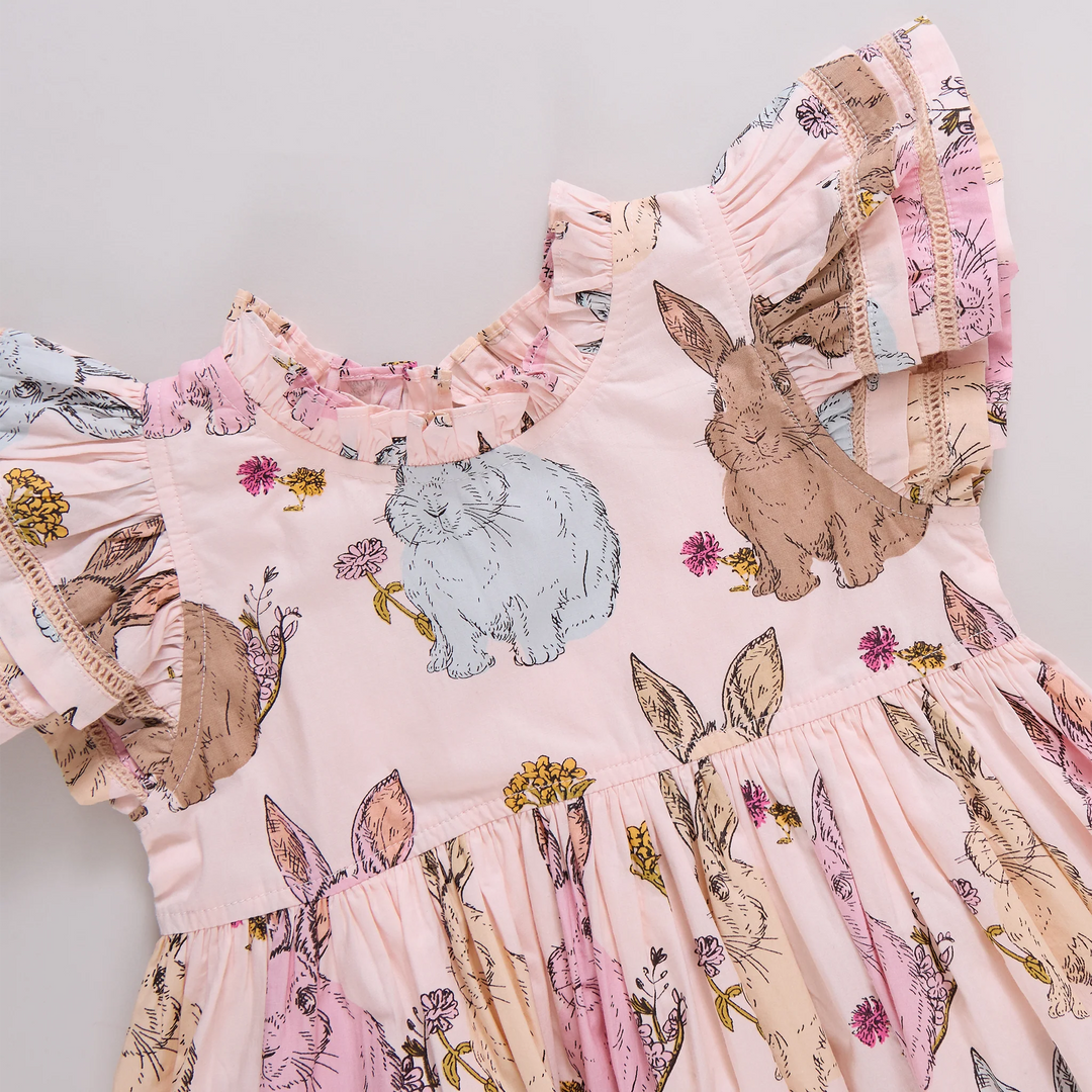 Vintage Bunnies Jennifer Double Ruffle Dress