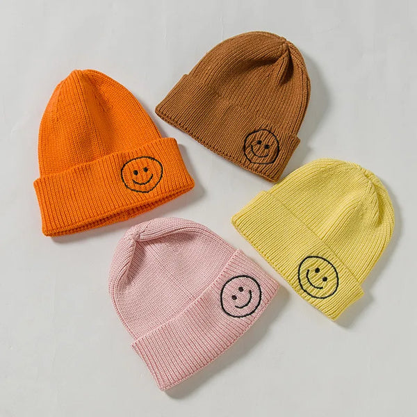 Yellow Smiley Face Beanie