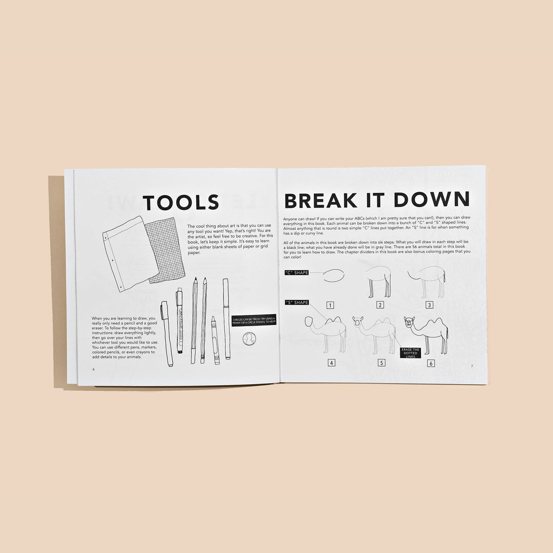 How to Draw for Kids: All the Animals