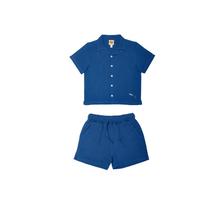 Setzers S/S Set - Cool Azul