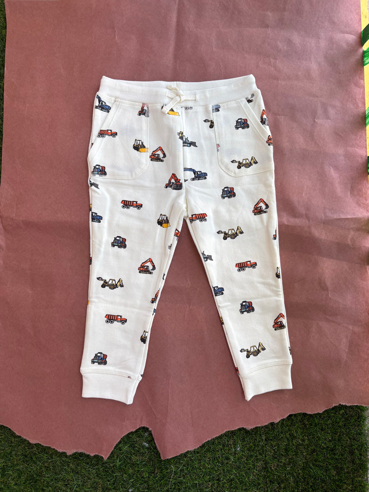 Construction Vehicles Terry Hoodie + Jogger Set